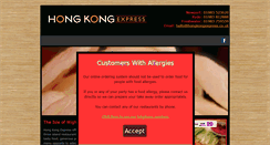 Desktop Screenshot of hongkongexpress.co.uk