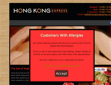 Tablet Screenshot of hongkongexpress.co.uk